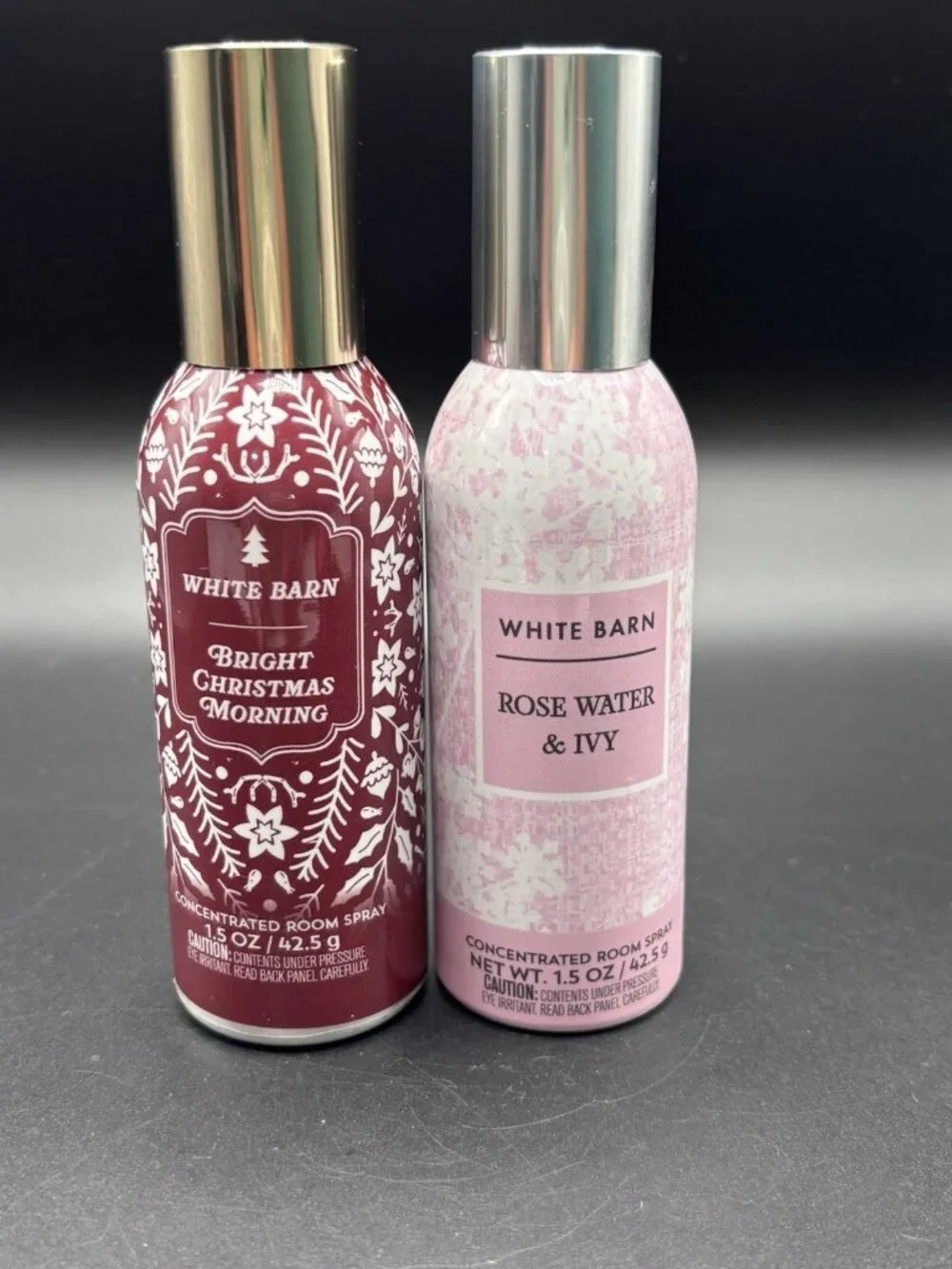 Bath Body & Works 2 Pack Concentrated Room Sprays 1.5 oz Christmas Orange Rose - Picture 2 of 16